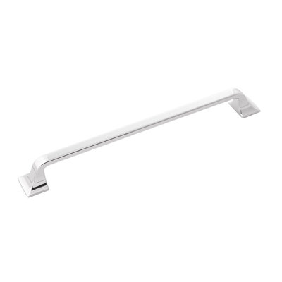 Hickory Hardware Forge Pull Chrome - 8 13/16 in