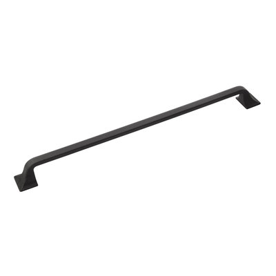 Hickory Hardware Forge Pull Black Iron - 12 in