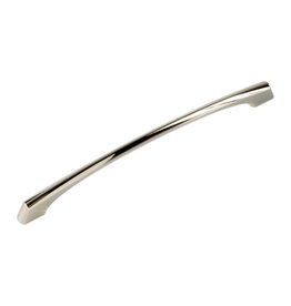 Hickory Hardware Greenwich Pull Polished Nickel - 8 13/16 in