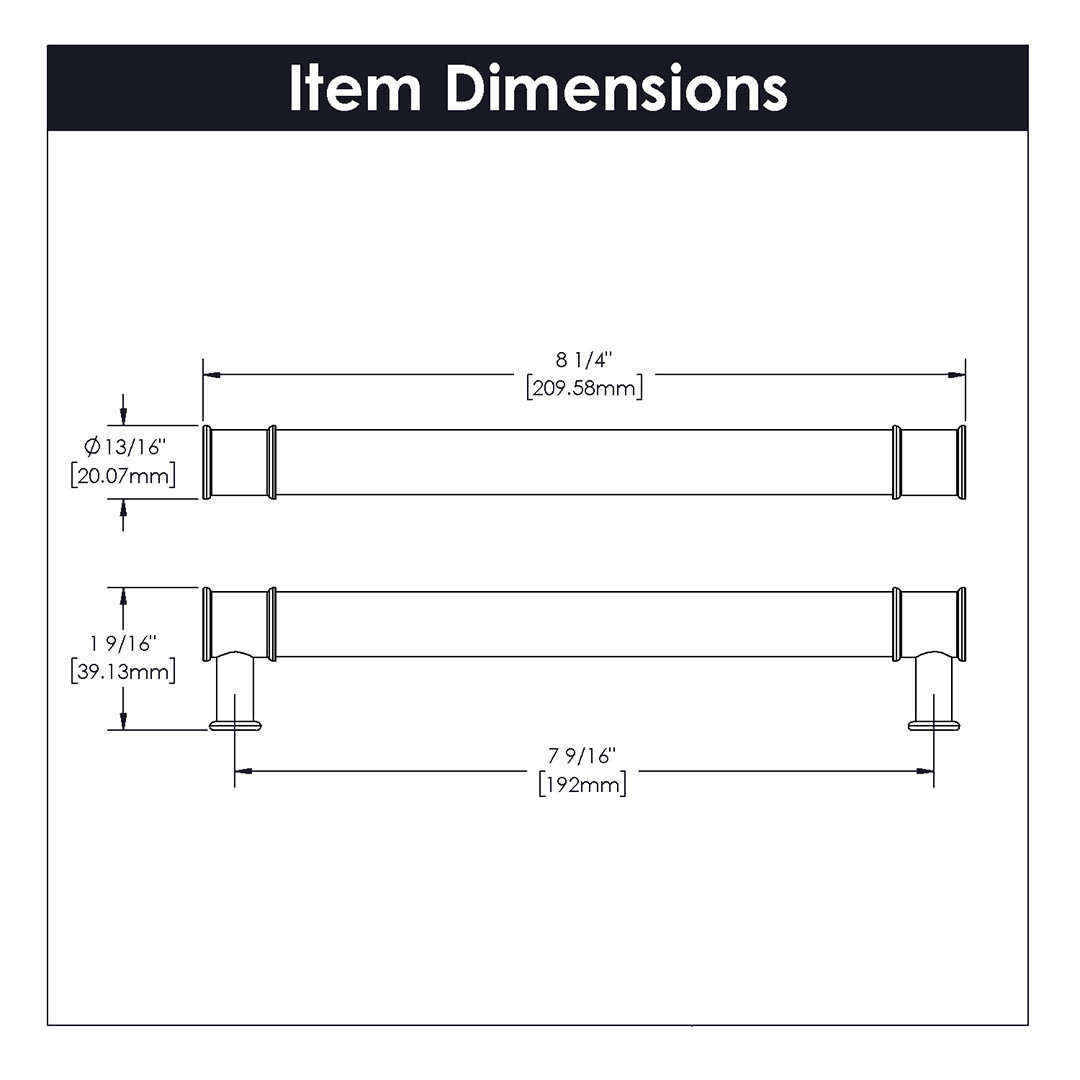 Hickory Hardware Midway Pull