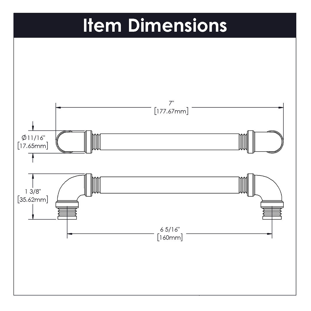 Hickory Hardware Pipeline Pull