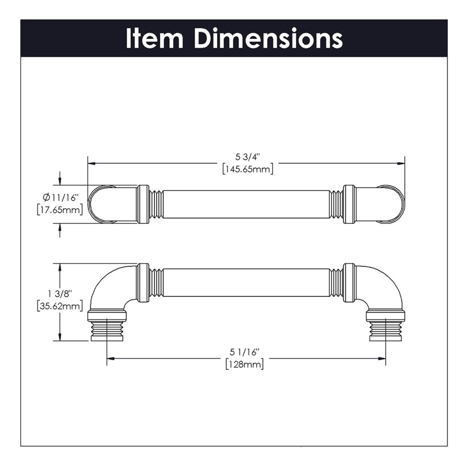 Hickory Hardware Pipeline Pull