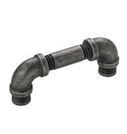 Hickory Hardware Pipeline Pull Black Nickel Vibed - 3 in