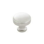 Hickory Hardware Piper Knob Satin Nickel - 1 1/4 in