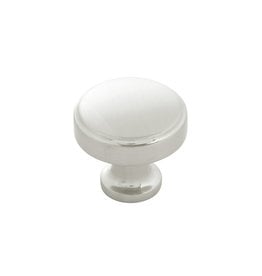 Hickory Hardware Piper Knob Satin Nickel - 1 1/4 in