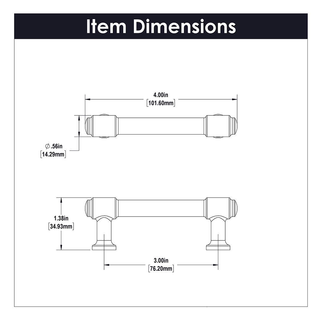 Hickory Hardware Piper Pull