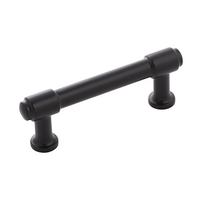 Hickory Hardware Piper Pull Matte Black - 3 in