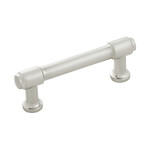 Hickory Hardware Piper Pull Satin Nickel - 3 in