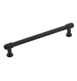 Hickory Hardware Piper Pull Matte Black - 6 5/16 in