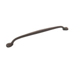 Hickory Hardware Refined Rustic Pull Rustic Iron - 12 in