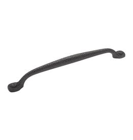 Hickory Hardware Refined Rustic Pull Black Iron - 8 13/16 in