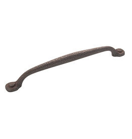 Hickory Hardware Refined Rustic Pull Rustic Iron - 8 13/16 in