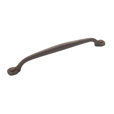 Hickory Hardware Refined Rustic Pull Rustic Iron - 8 13/16 in