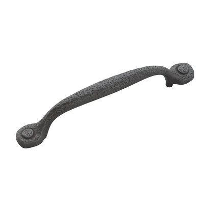 Hickory Hardware Refined Rustic Pull Black Iron - 5 1/16 in