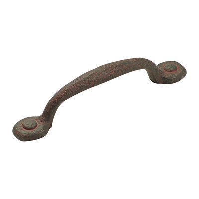 Hickory Hardware Refined Rustic Pull Rustic Iron - 3 3/4 in