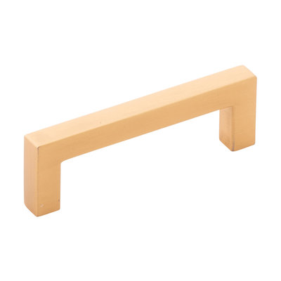 Hickory Hardware Skylight Pull Brushed Golden Brass - 3 in