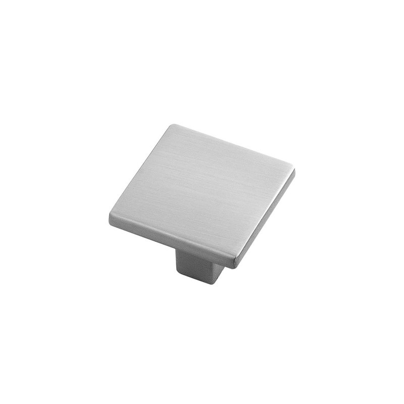 1-1/4 in. SQ Skylight Stainless Steel Cabinet Knob 1-1/4 in. SQ Skylight Stainless Steel Cabinet Knob