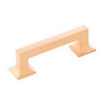 Hickory Hardware Studio Pull Brushed Golden Brass - 3 in