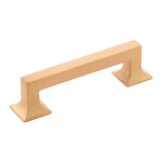 Hickory Hardware Studio Pull Brushed Golden Brass - 3 3/4 in