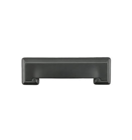 Hickory Hardware Studio Cup Pull Matte Black - 3 in & 3 3/4 in