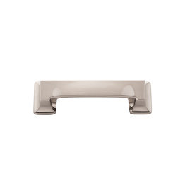 Hickory Hardware Studio Cup Pull Satin Nickel - 3 in & 3 3/4 in