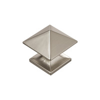 Studio Point Knob Stainless Steel - 1 1/4 in