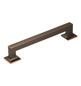 Hickory Hardware Studio Appliance Pull Oil-Rubbed Bronze Highlighted - 8 in