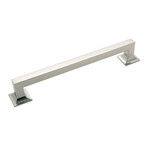 Hickory Hardware Studio Pull Polished Nickel - 7 9/16 in