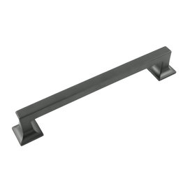 Hickory Hardware Studio Pull Matte Black - 7 9/16 in