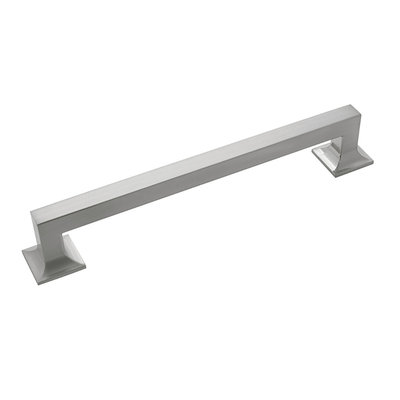 Hickory Hardware Studio Pull Satin Nickel - 7 9/16 in