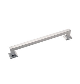 Hickory Hardware Studio Pull Polished Nickel - 8 13/16 in