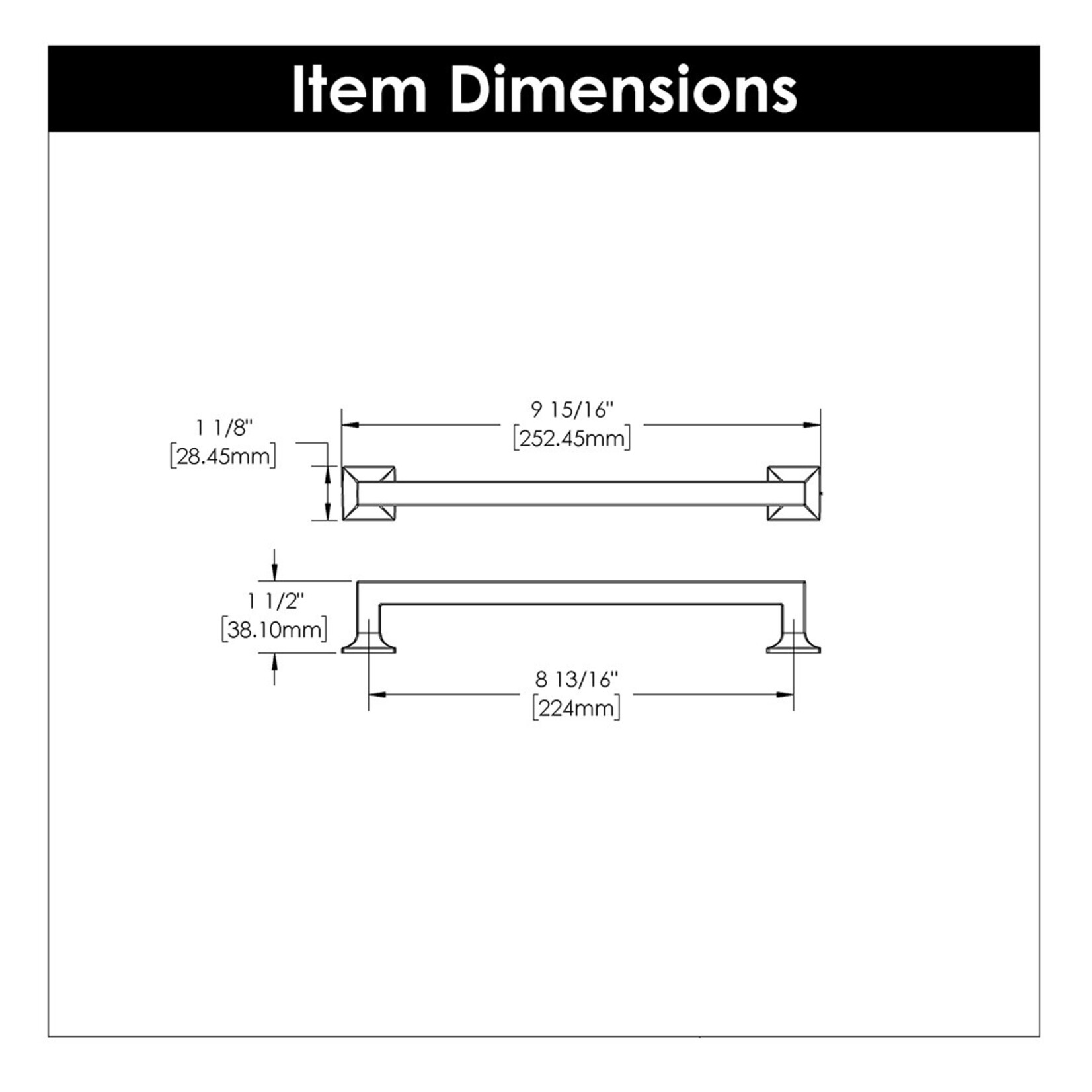 Hickory Hardware Studio Pull