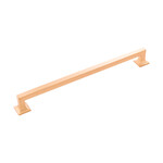 Hickory Hardware Studio Pull Brushed Golden Brass - 12 in