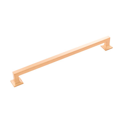 Hickory Hardware Studio Pull Brushed Golden Brass - 12 in