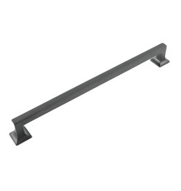 Hickory Hardware Studio Pull Matte Black - 12 in