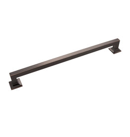 Hickory Hardware Studio Pull Oil-Rubbed Bronze Highlighted - 12 in