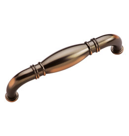 Hickory Hardware Williamsburg Appliance Pull Oil-Rubbed Bronze Highlighted - 8 in