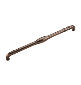 Hickory Hardware Williamsburg Appliance Pull Oil-Rubbed Bronze Highlighted - 18 in