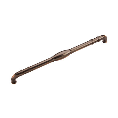 Hickory Hardware Williamsburg Appliance Pull Oil-Rubbed Bronze Highlighted - 18 in