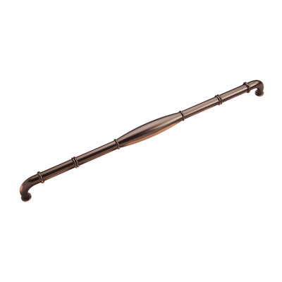 Hickory Hardware Williamsburg Appliance Pull Oil-Rubbed Bronze Highlighted - 24 in