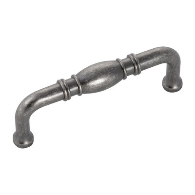 Hickory Hardware Williamsburg Pull Black Nickel Vibed - 3 in