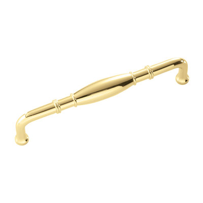 Hickory Hardware Williamsburg Pull Polished Brass - 5 1/16 in