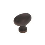 Hickory Hardware Williamsburg Egg Knob Vintage Bronze - 1 1/4 in