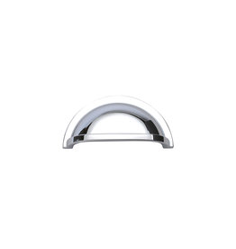 Hickory Hardware Williamsburg Cup Pull Chrome - 3 in
