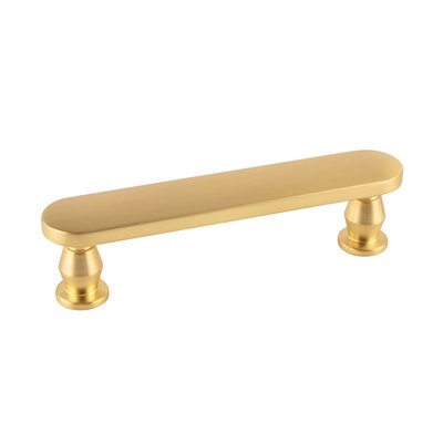 Belwith Keeler Anders Pull Brushed Golden Brass - 3 3/4 in