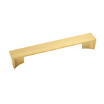Belwith Keeler Avenue Pull Brushed Golden Brass - 6 5/16 in