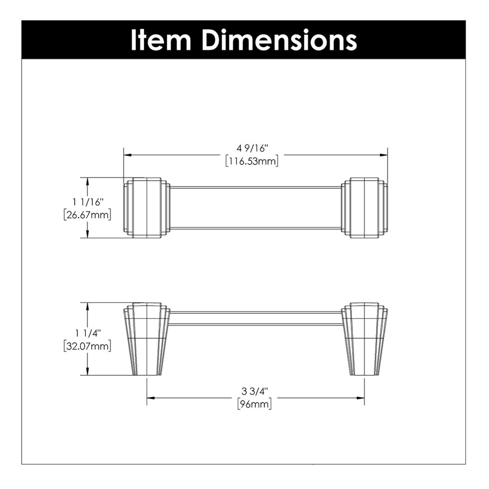 Belwith Keeler Belleclaire Pull