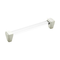 Belleclaire Pull Polished Nickel - 6 5/16 in