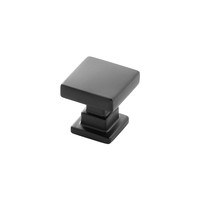 Brighton Knob Matte Black - 1 in
