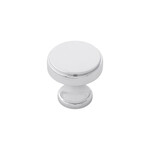 Belwith Keeler Brownstone Round Knob Chrome - 1 1/4 in